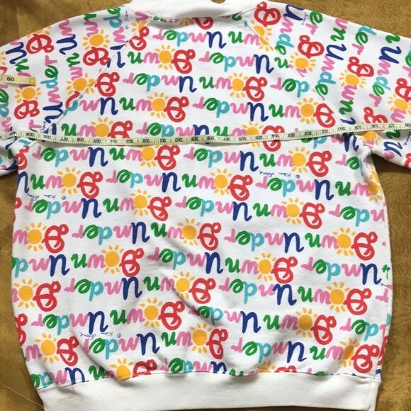 VINTAGE 90s KEN DONE UNISEX SWEATER SIZE M - Picture 11 of 15